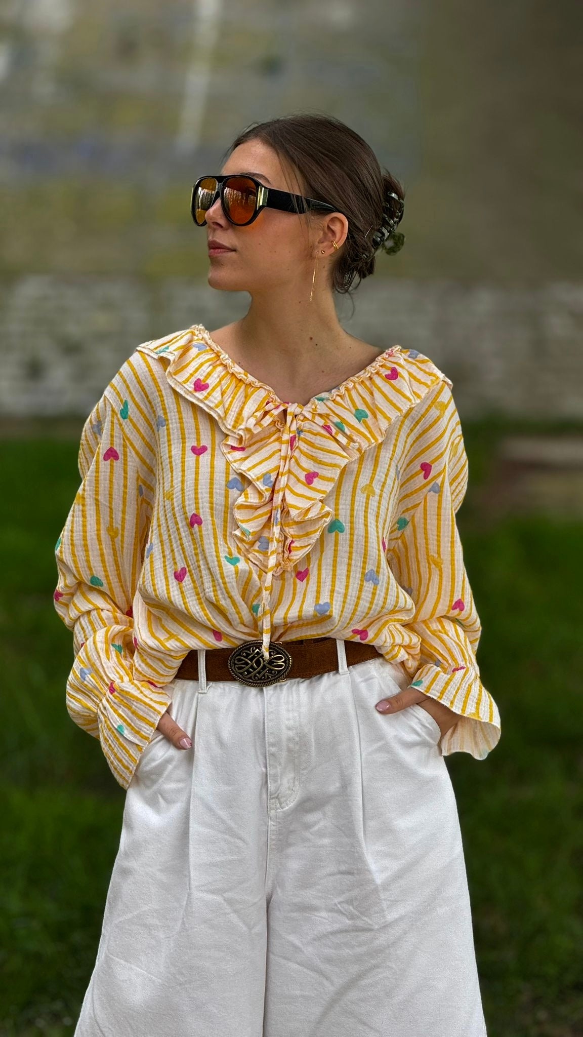 Blouse confetti