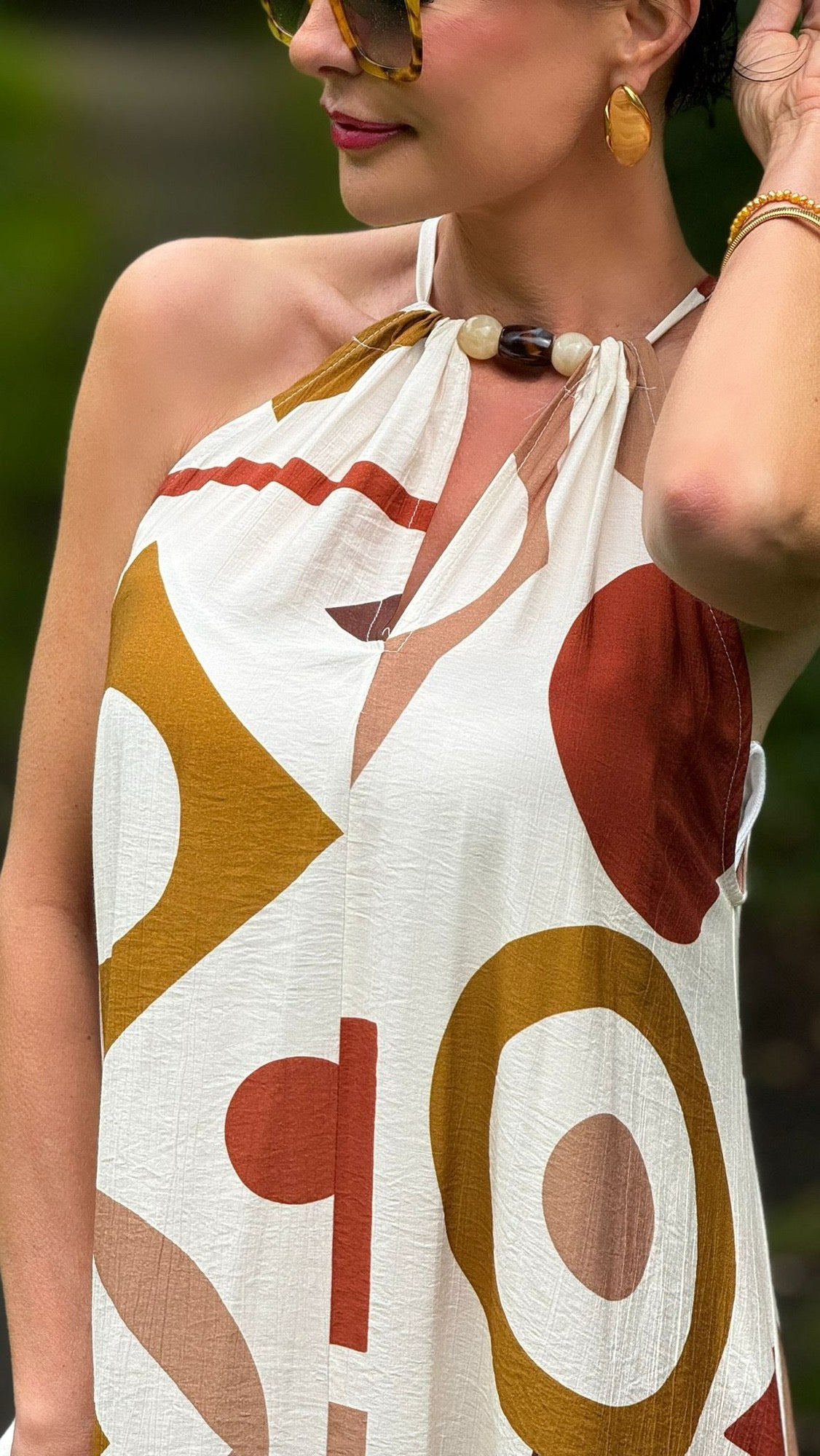 Dress cuba printed