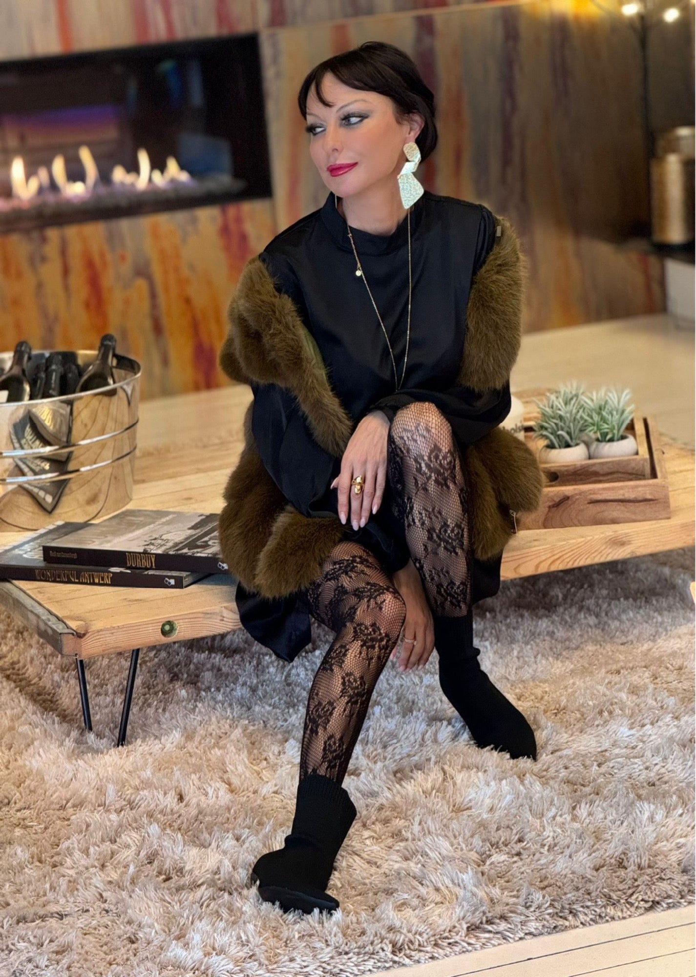 Dress Giulia black uni