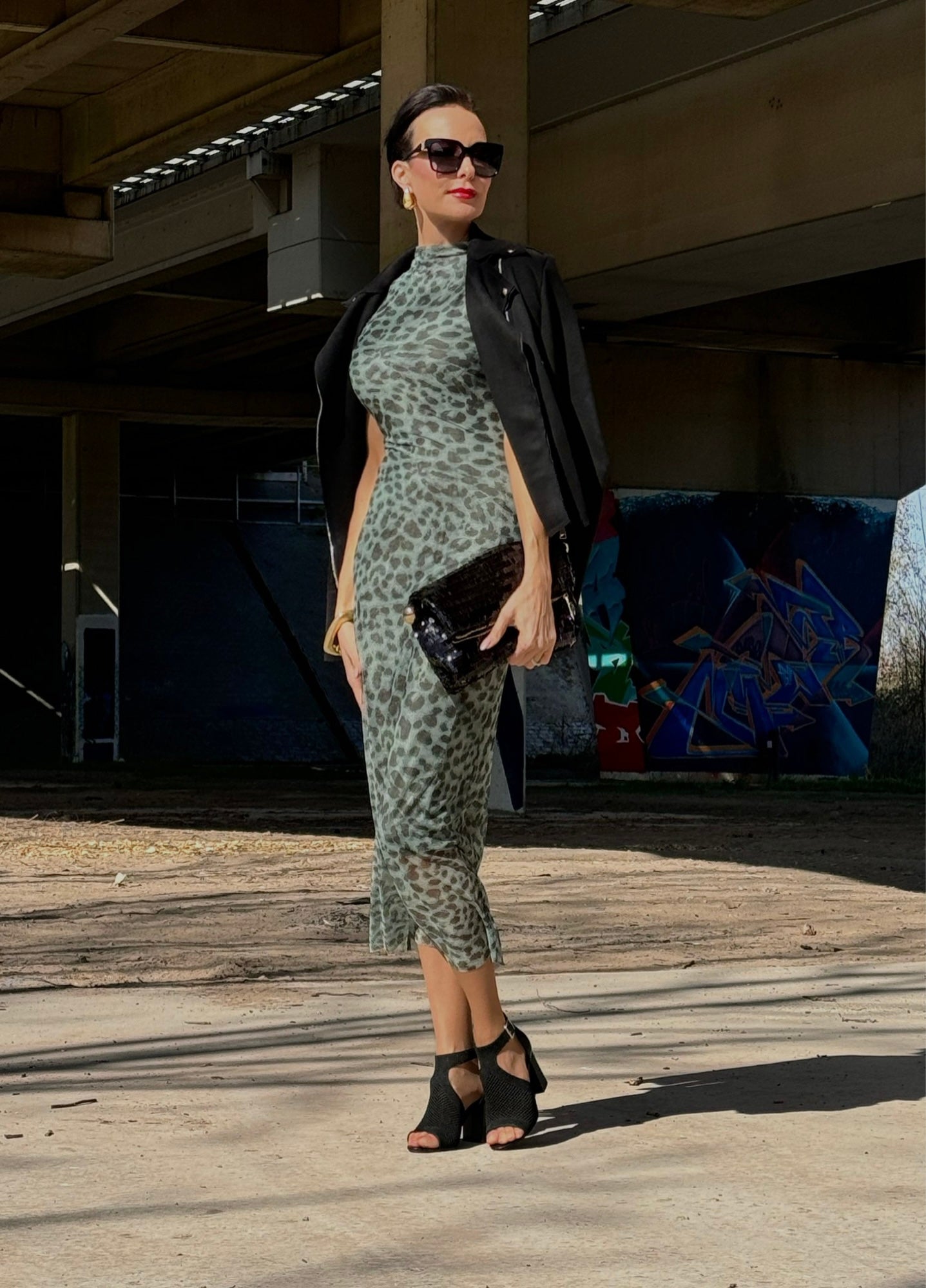 Dress leo verde