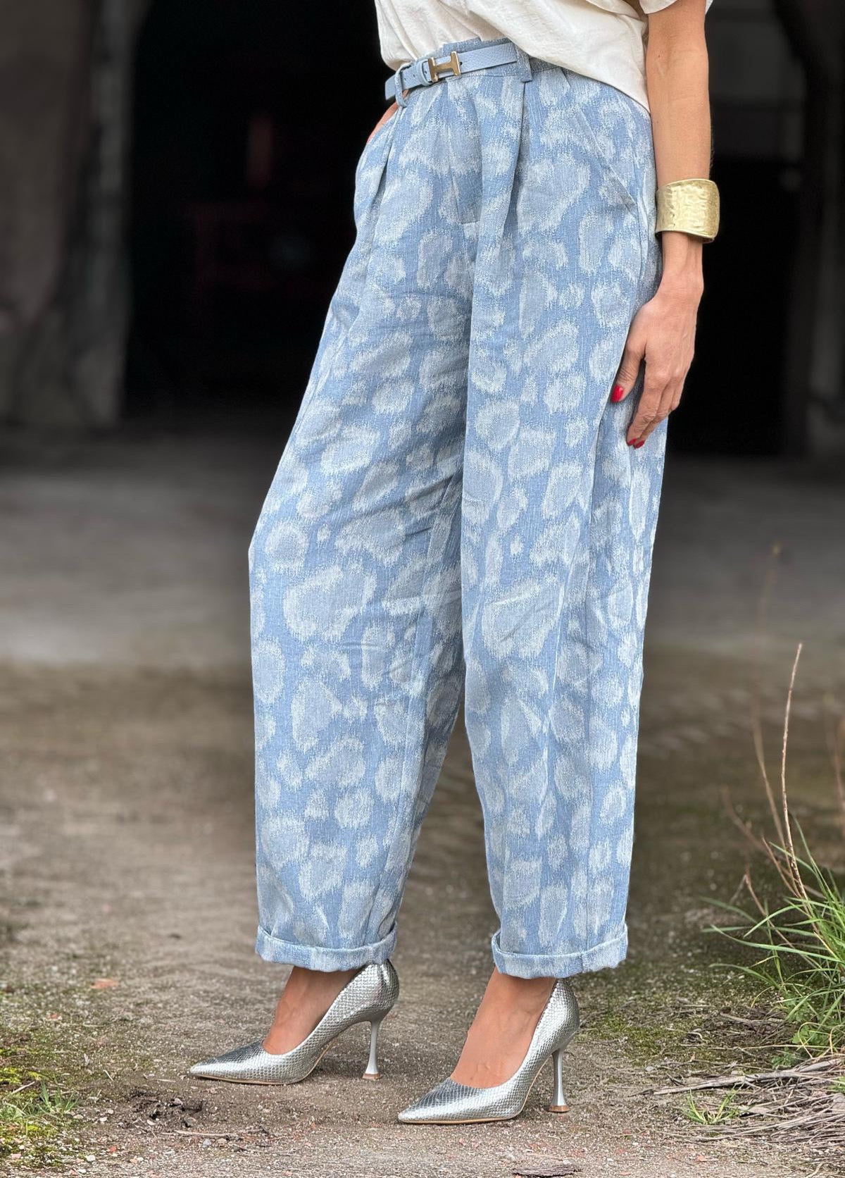 Pantalon Maris bleu