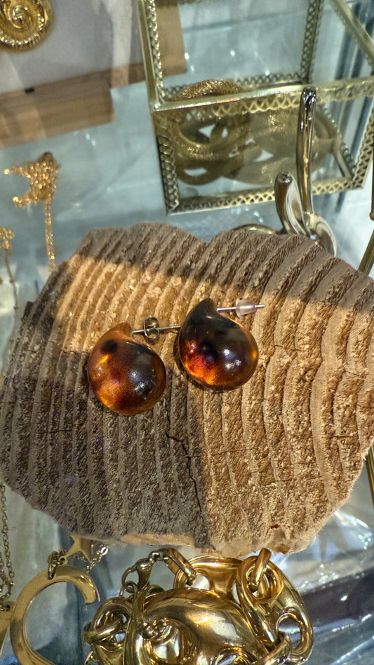 Earrings leo