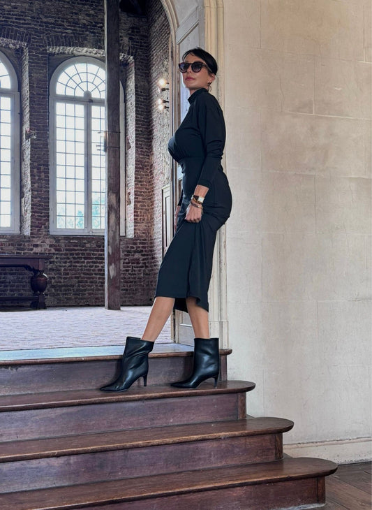 Robe Rosalind longue noire