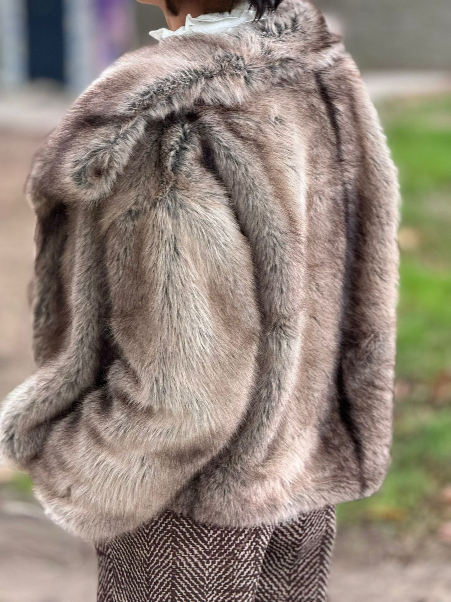 Clara faux fur coat