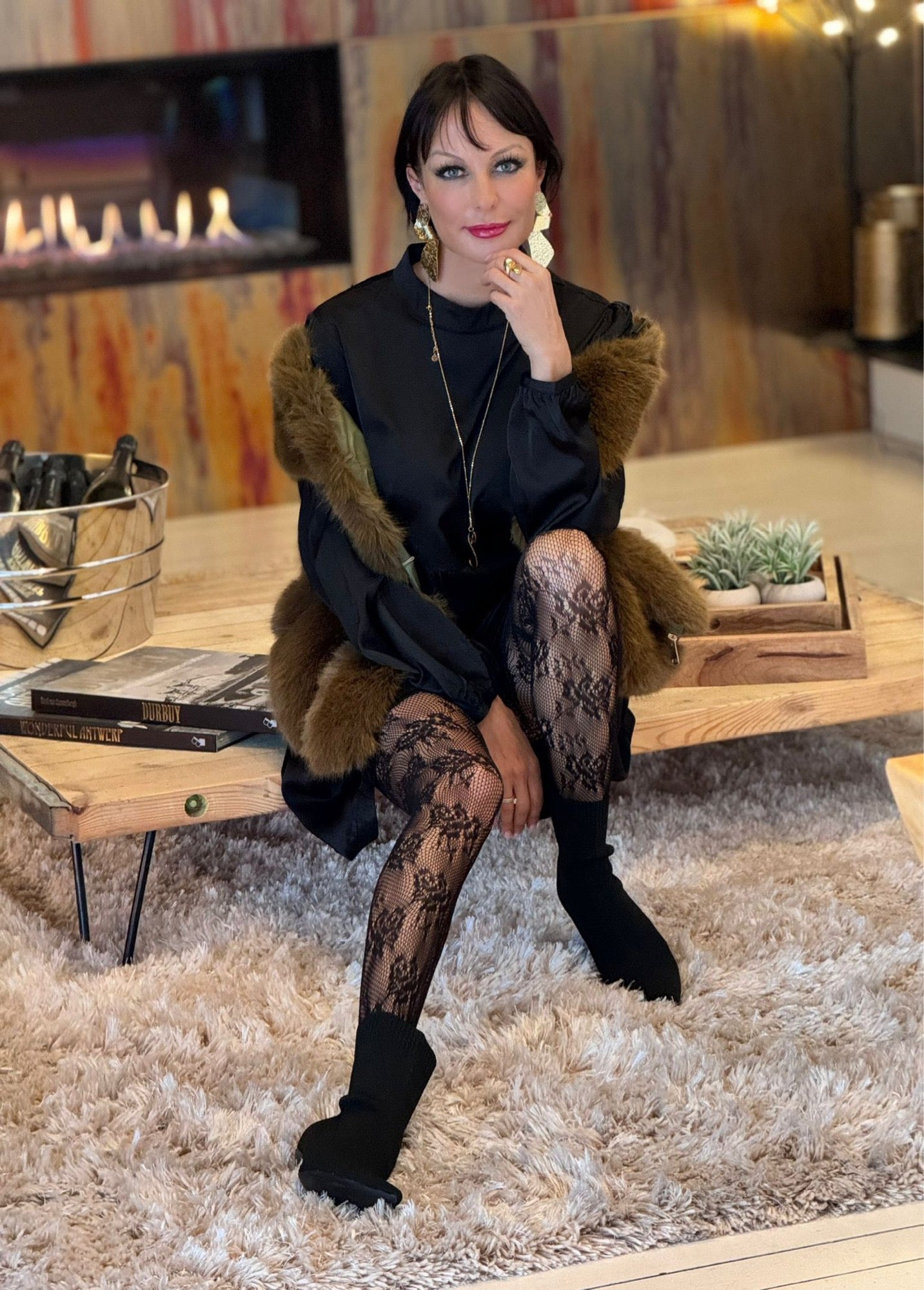 Dress Giulia black uni