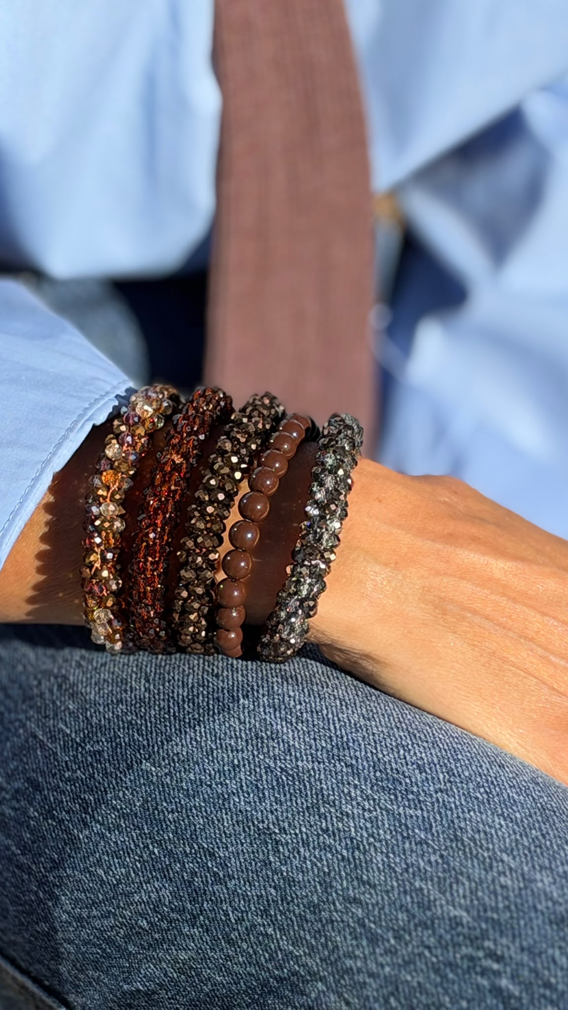 Bracelet set 5 Leah brown