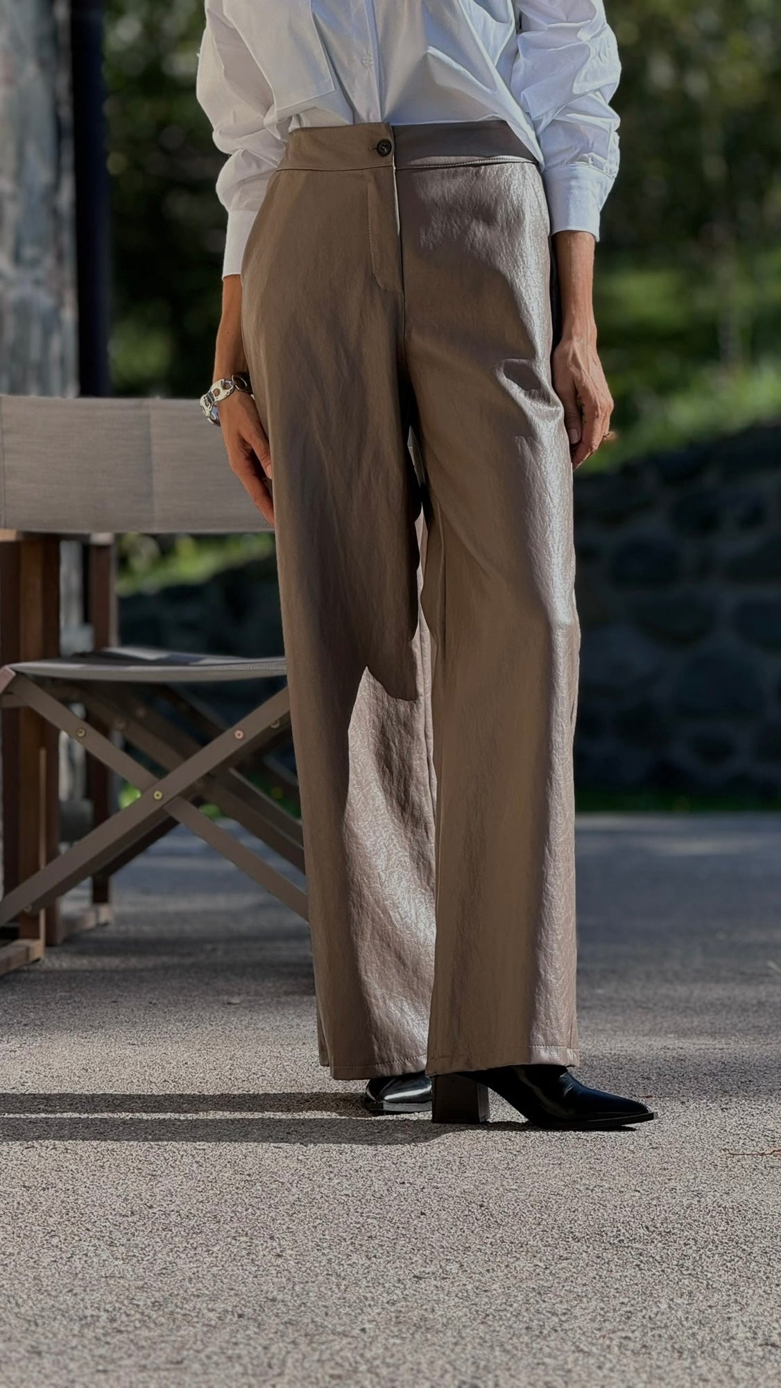 Pants Vero LL straight taupe