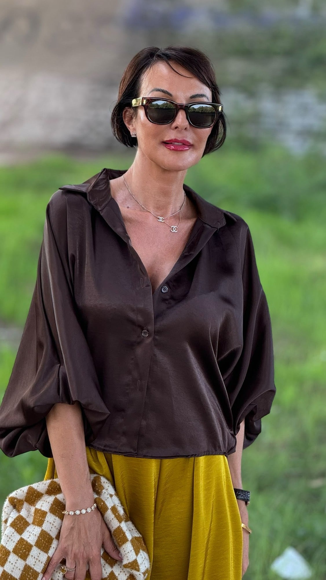 Blouse Vero chocolat