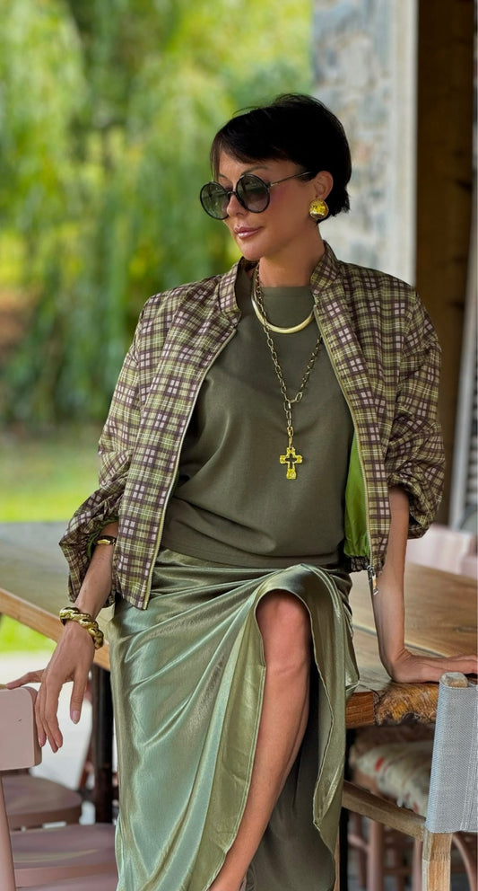 Jacket Stella tartan