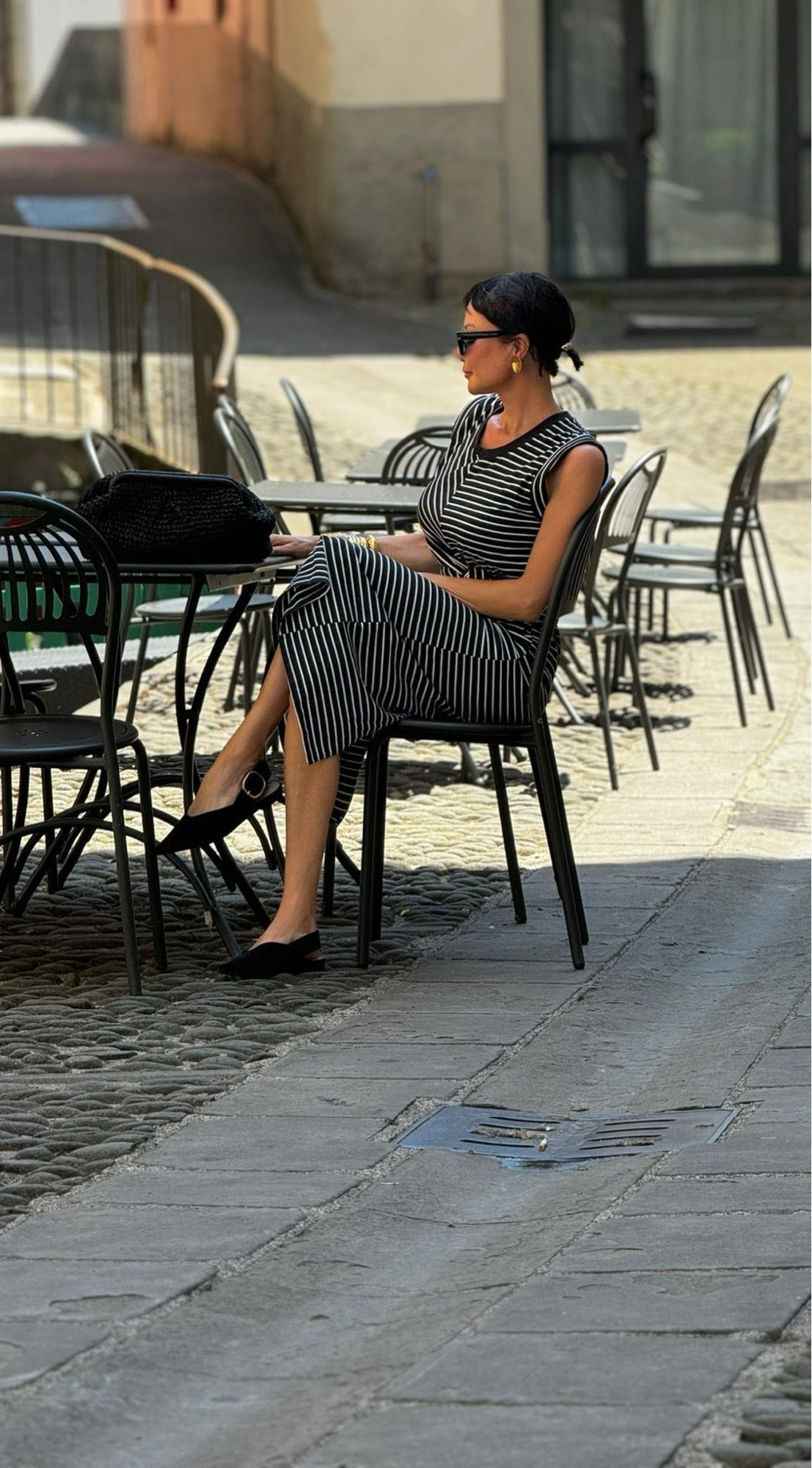 Dress Cecile striped