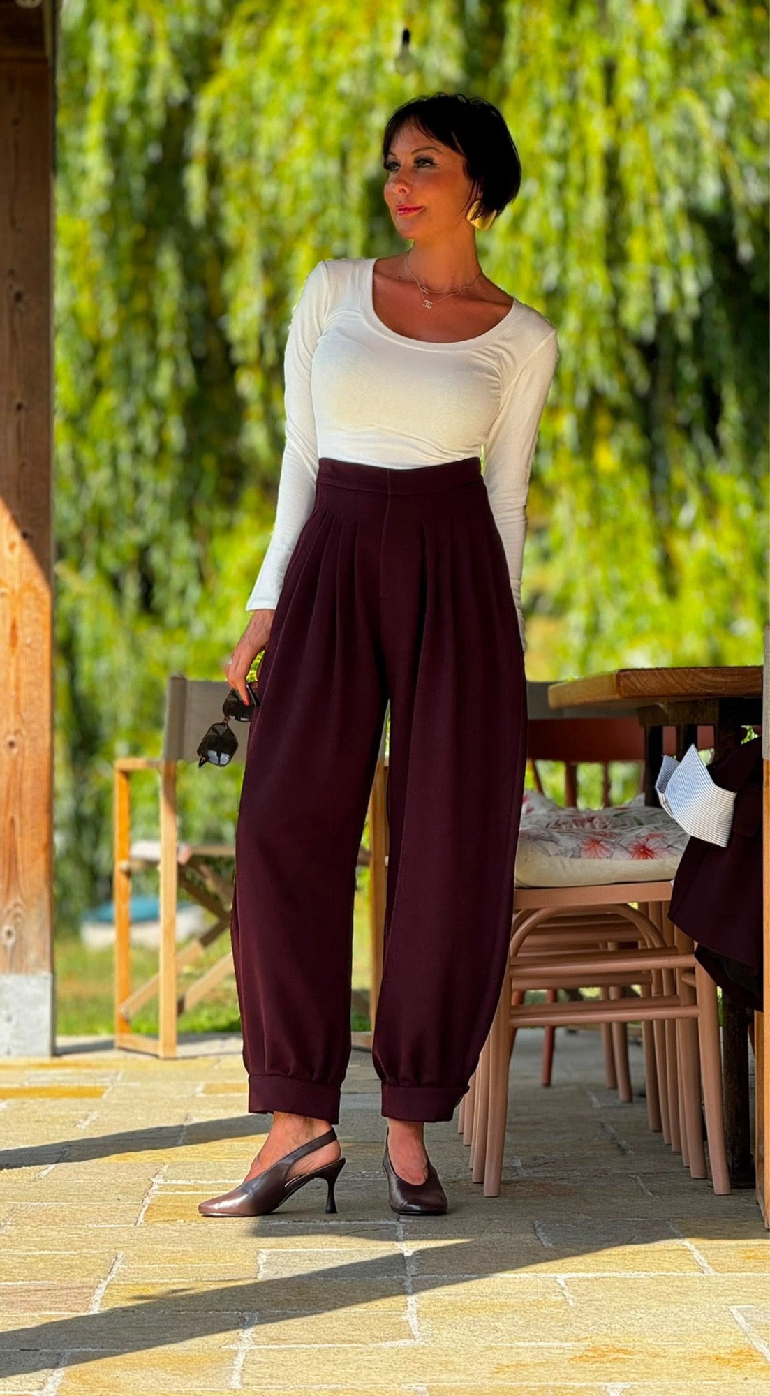 Tee Evita LM white
