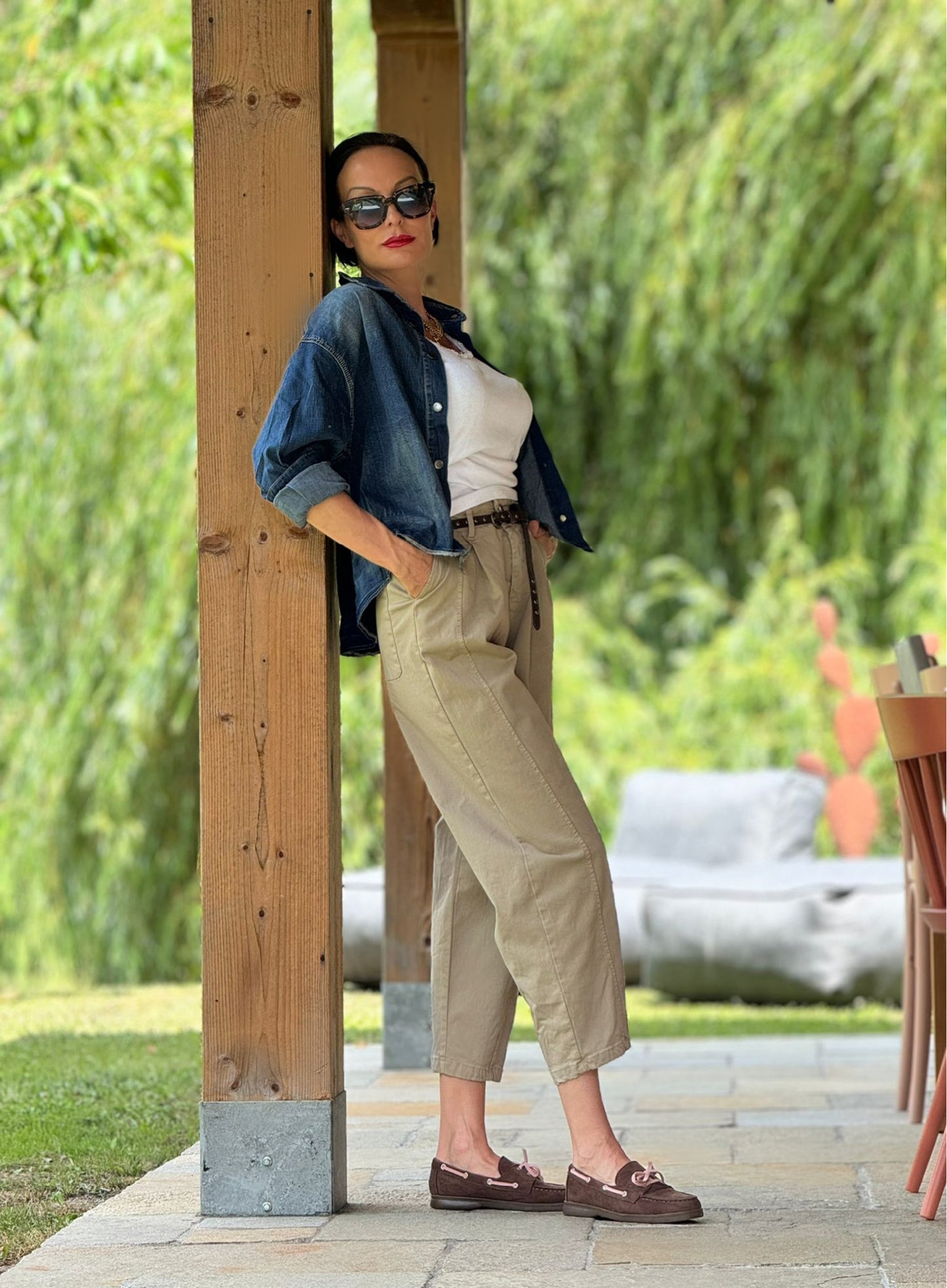 Veste en jean Sage
