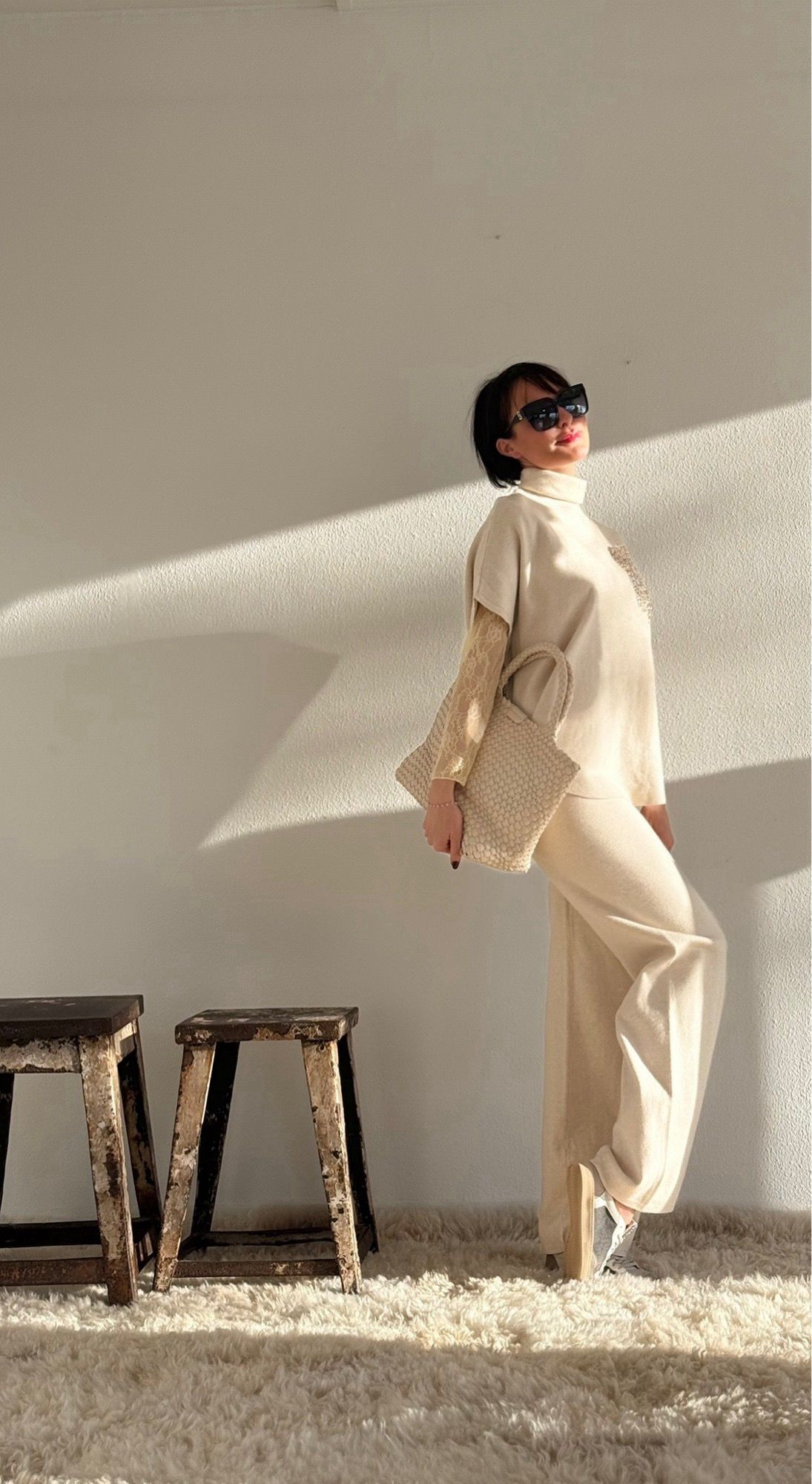 Set blossom jersey ivory - pre order -