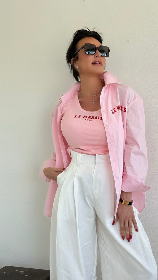 Blouse + tank Le Marais