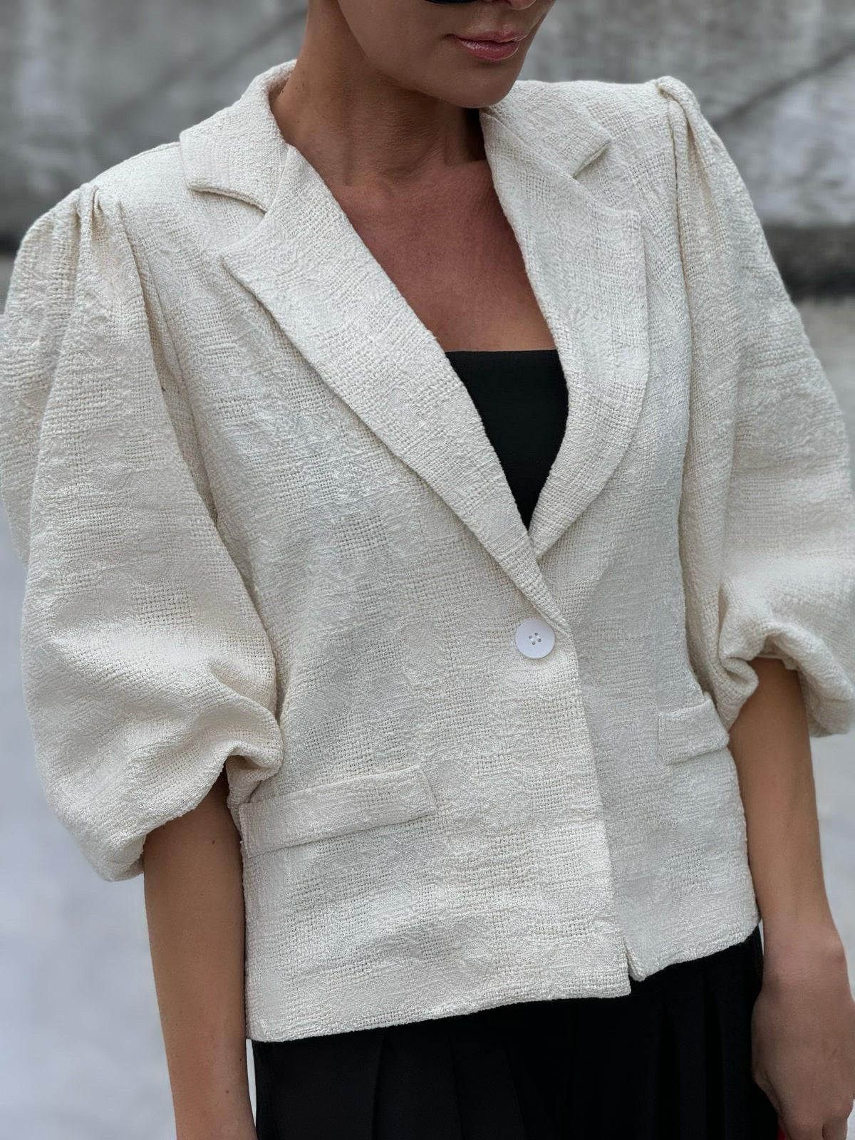 Blazer Clarice cream
