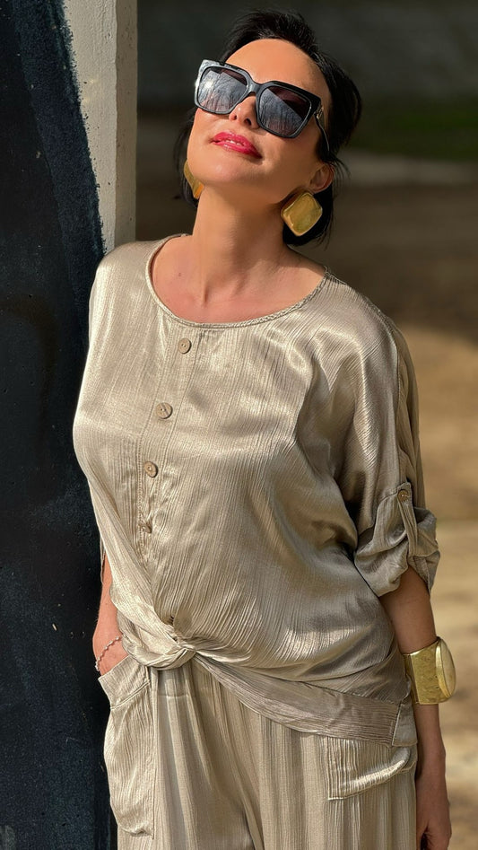 Top Syrah button silver