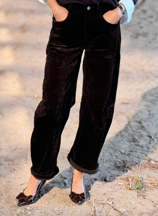 Pants Raven corduroy brown
