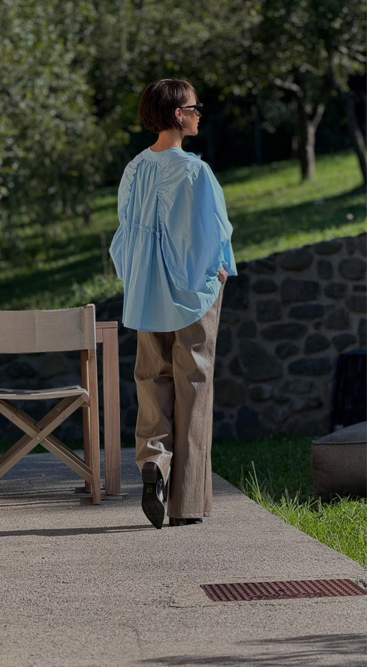 Blouse Vero wide blue