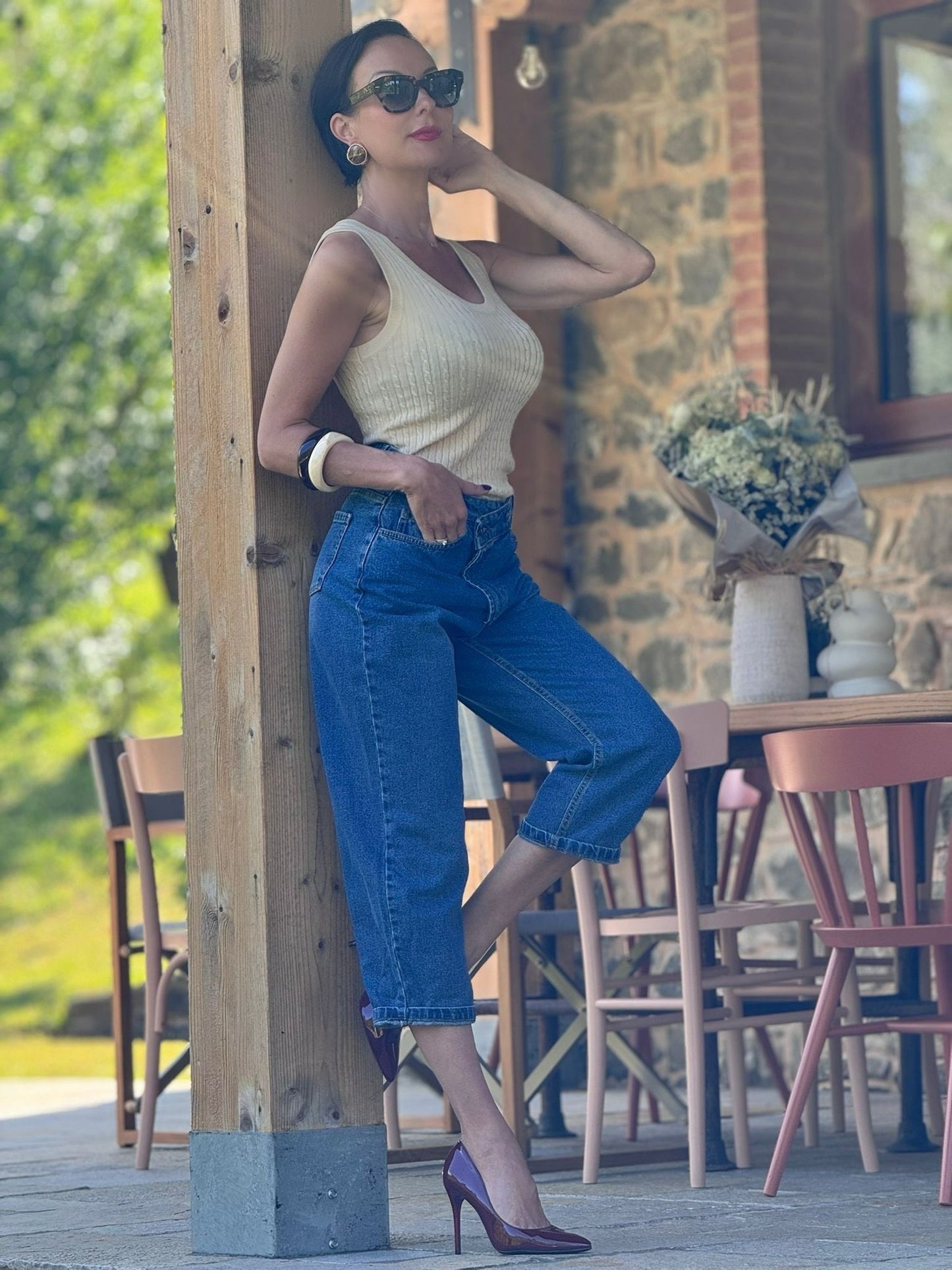 Jeans Autumn capri