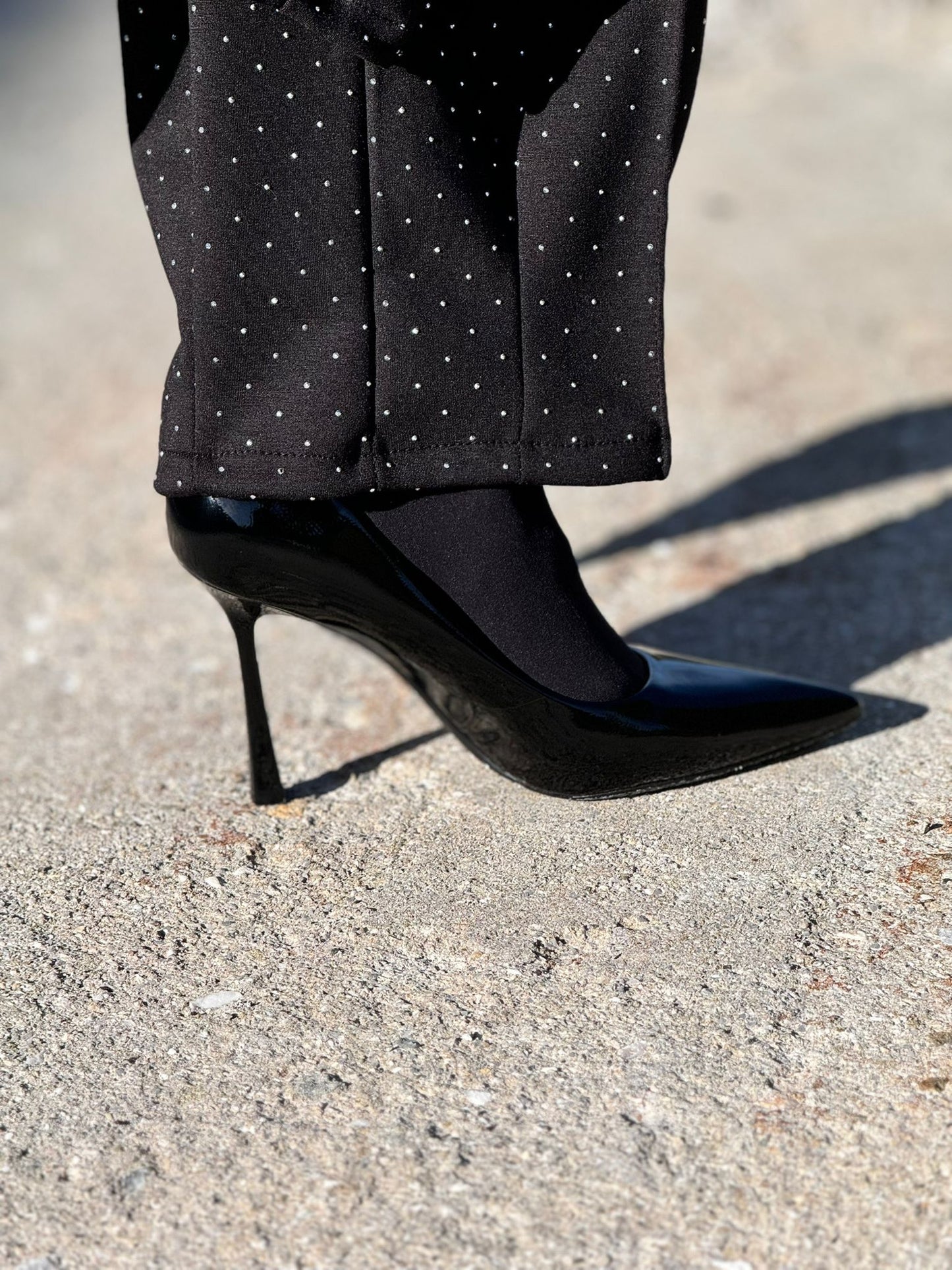 Pump Paola black gloss