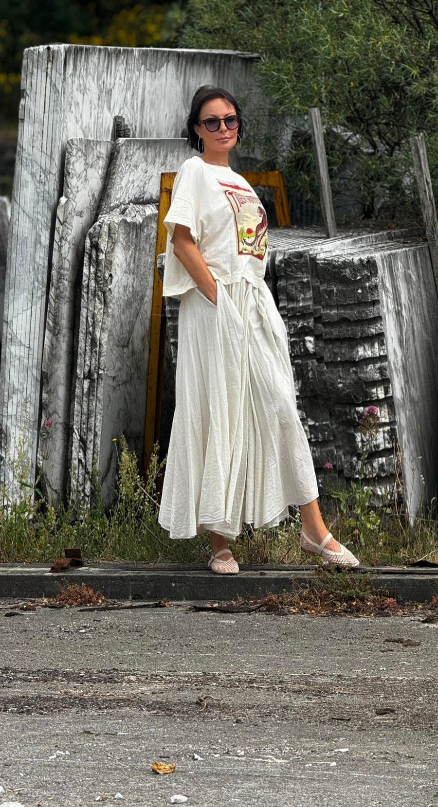 Skirt Amauri cream