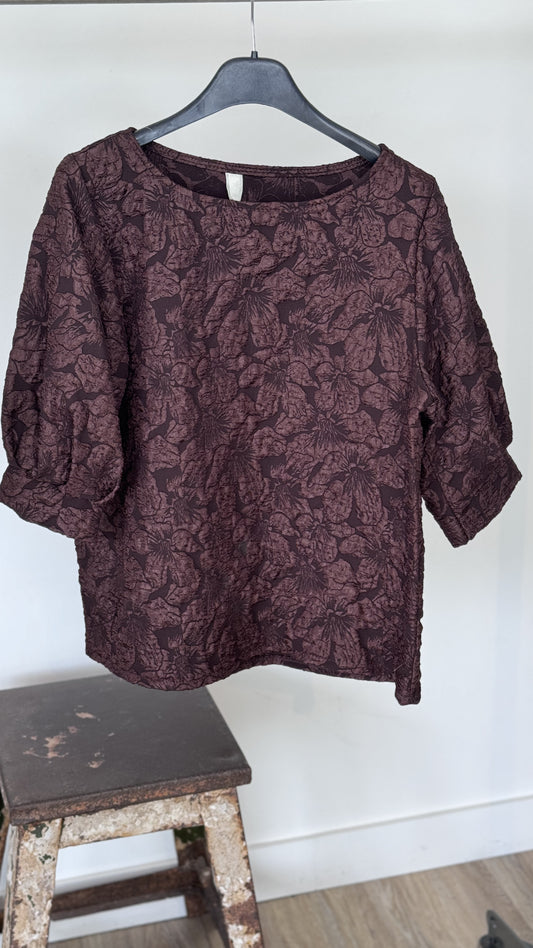 Blouse Leona km choco