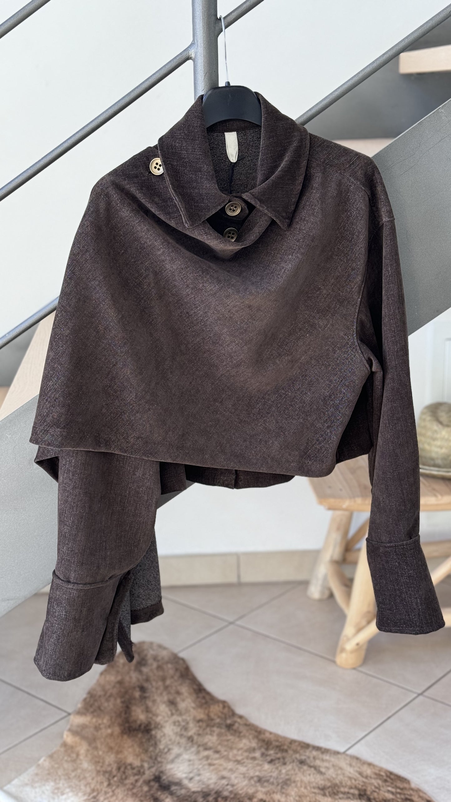 Jacket style Esteban choco