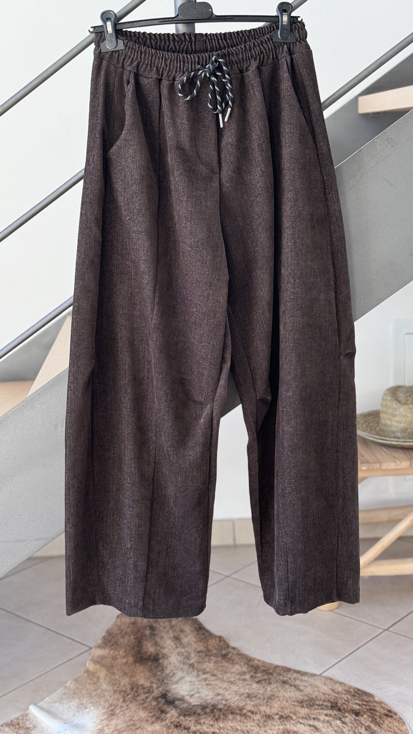 Pants style Esteban choco
