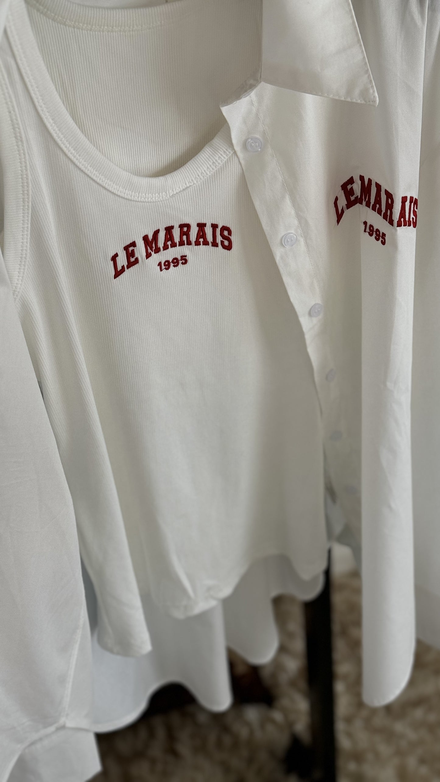 Blouse + débardeur Le Marais