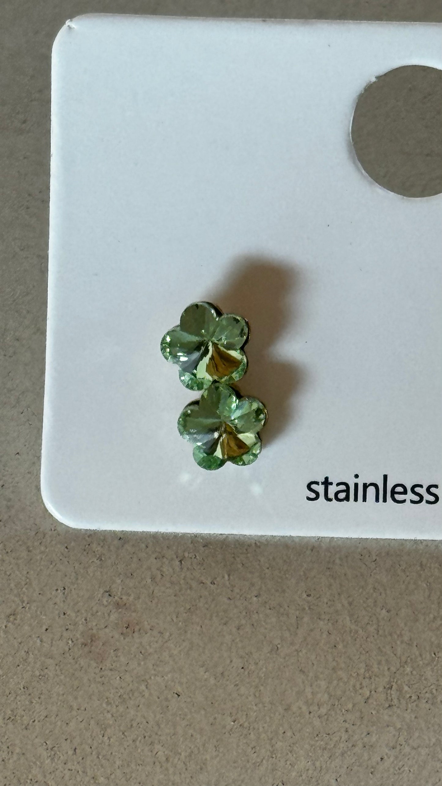 Earrings Stella little smaragd