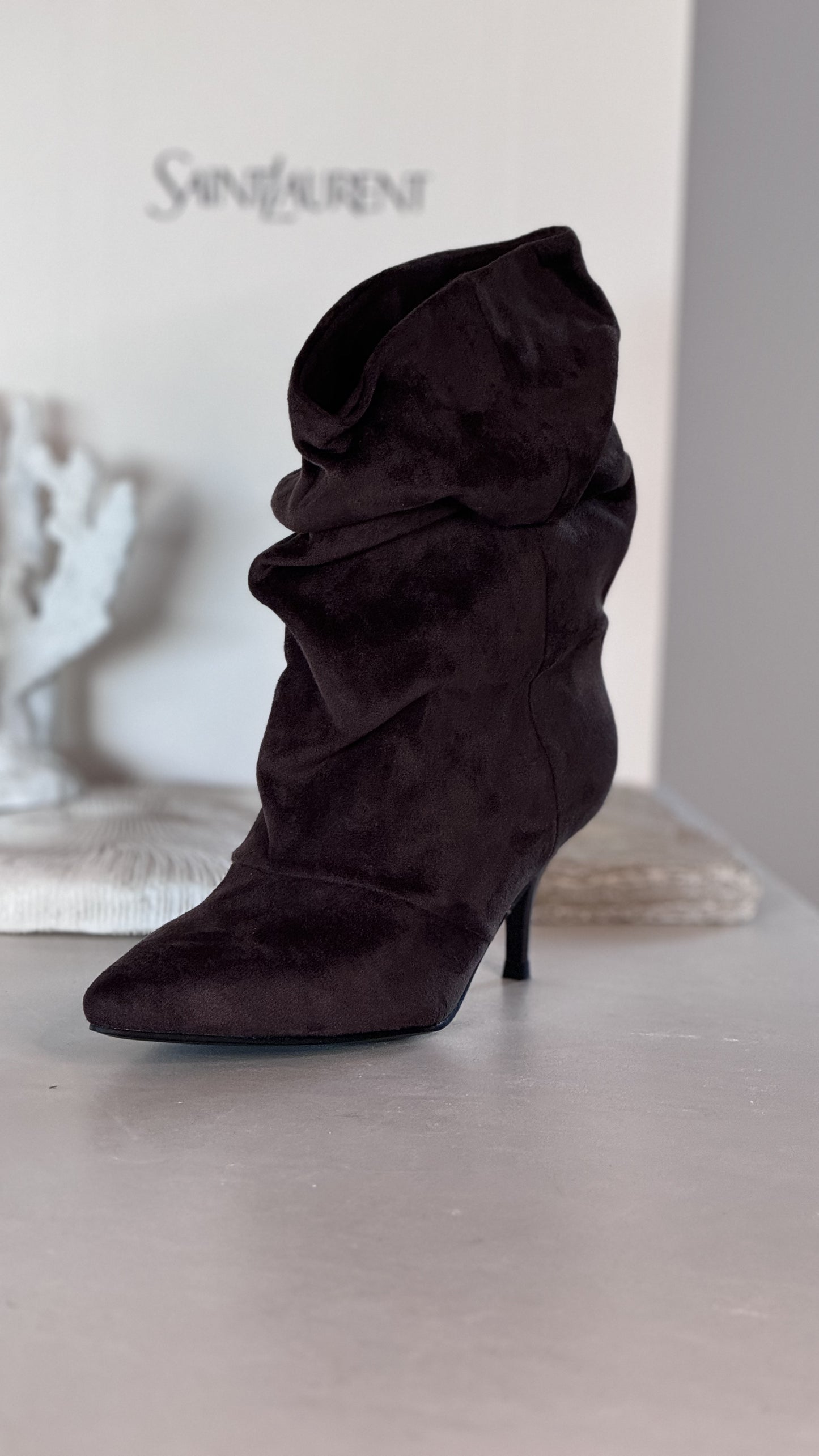 Boots slouchy brown