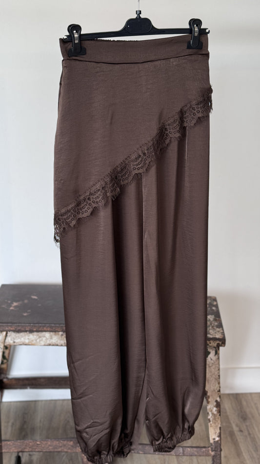 Pants Donna choco