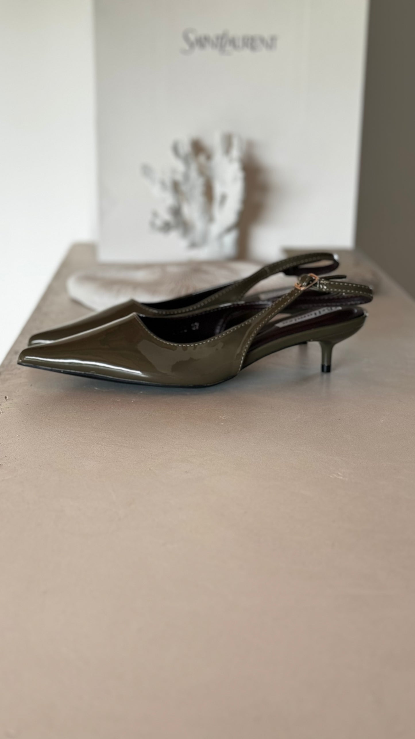 Slingback Stella verde
