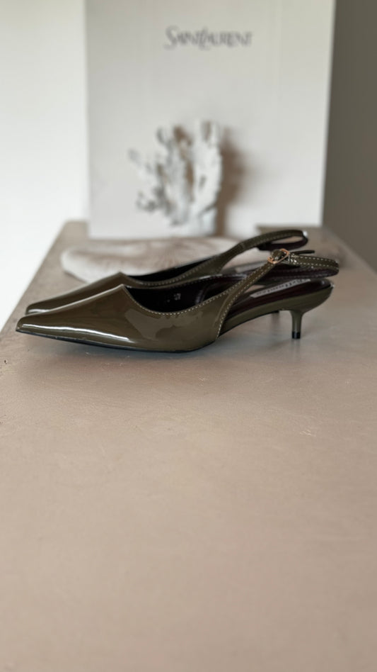 Slingback Stella verde