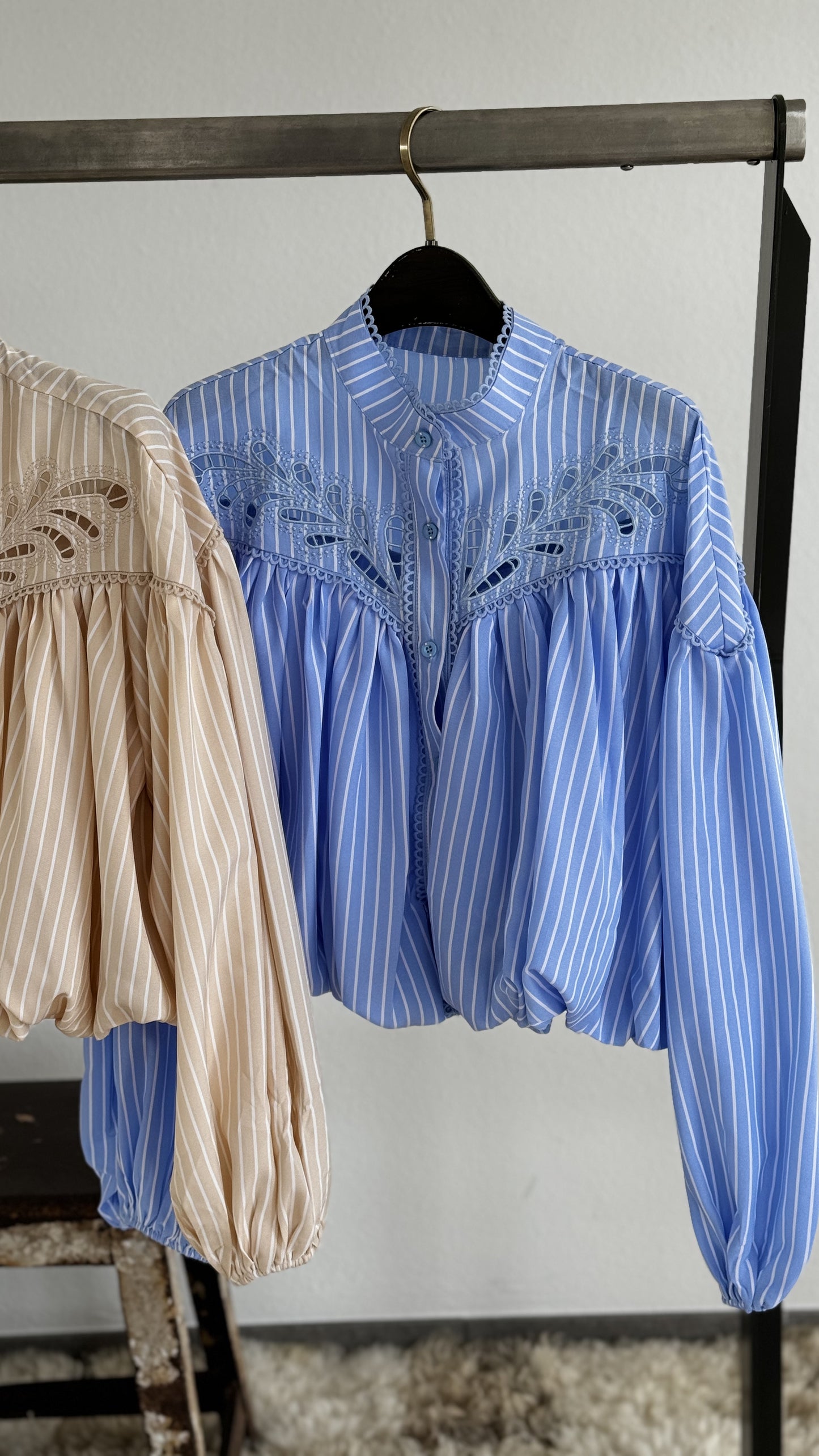 Blair striped blouse