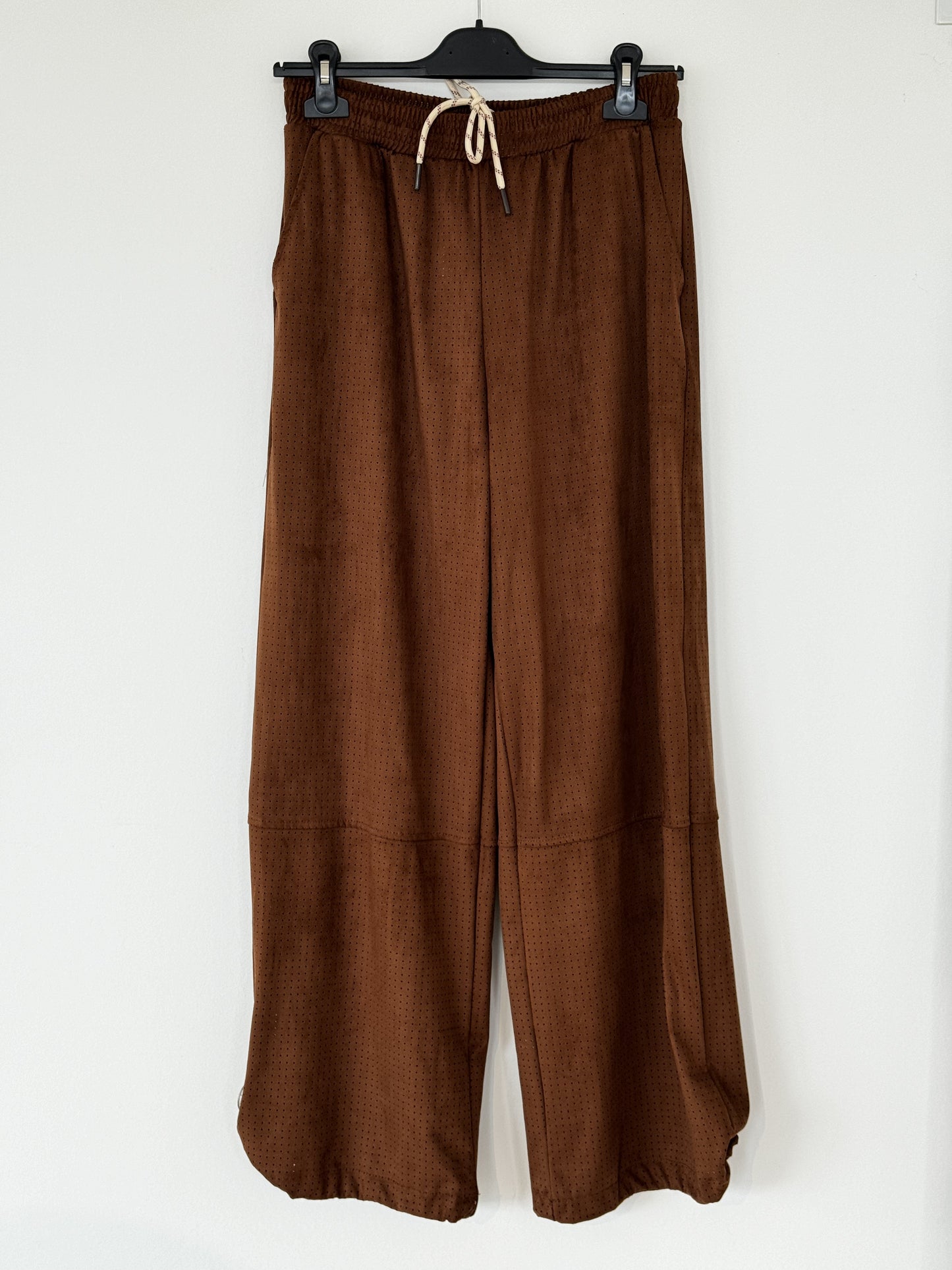 Pants Sun suede marrone