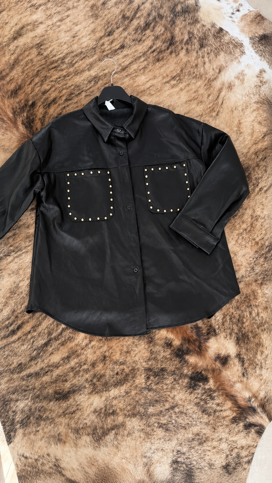 Jacket Allegra studs black