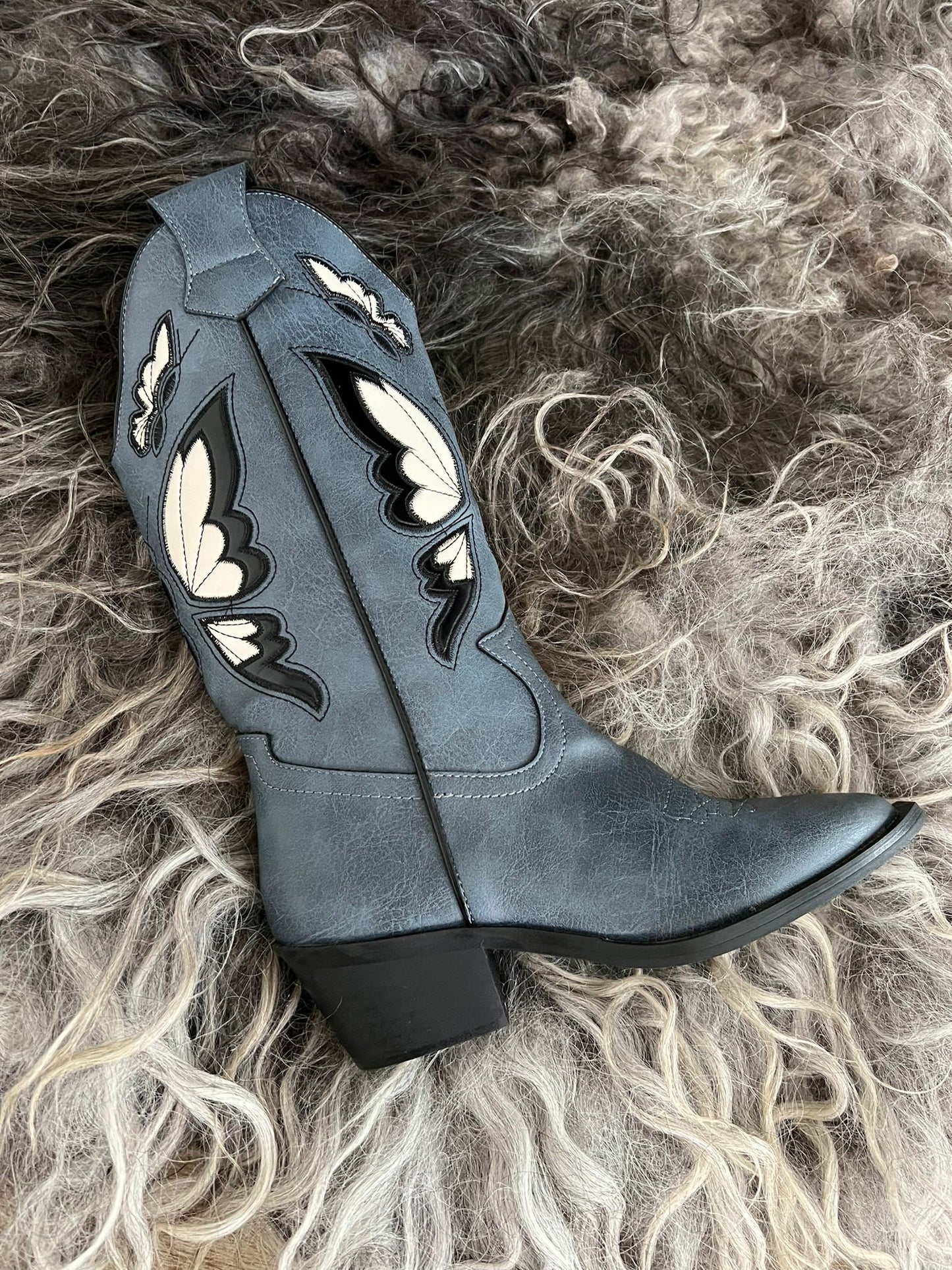 Boots cowgirl misty blue