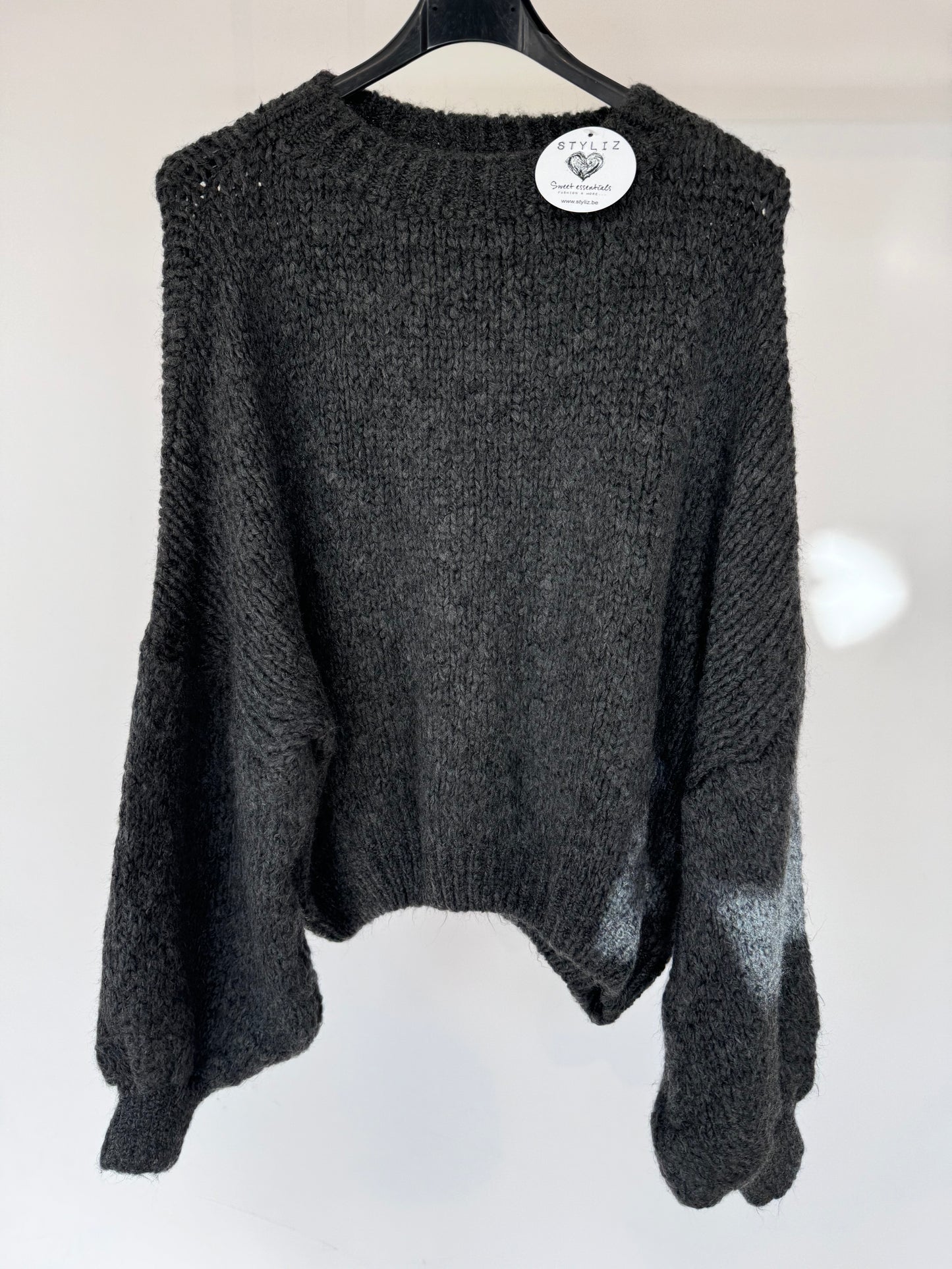 Pull Manuela dark grey