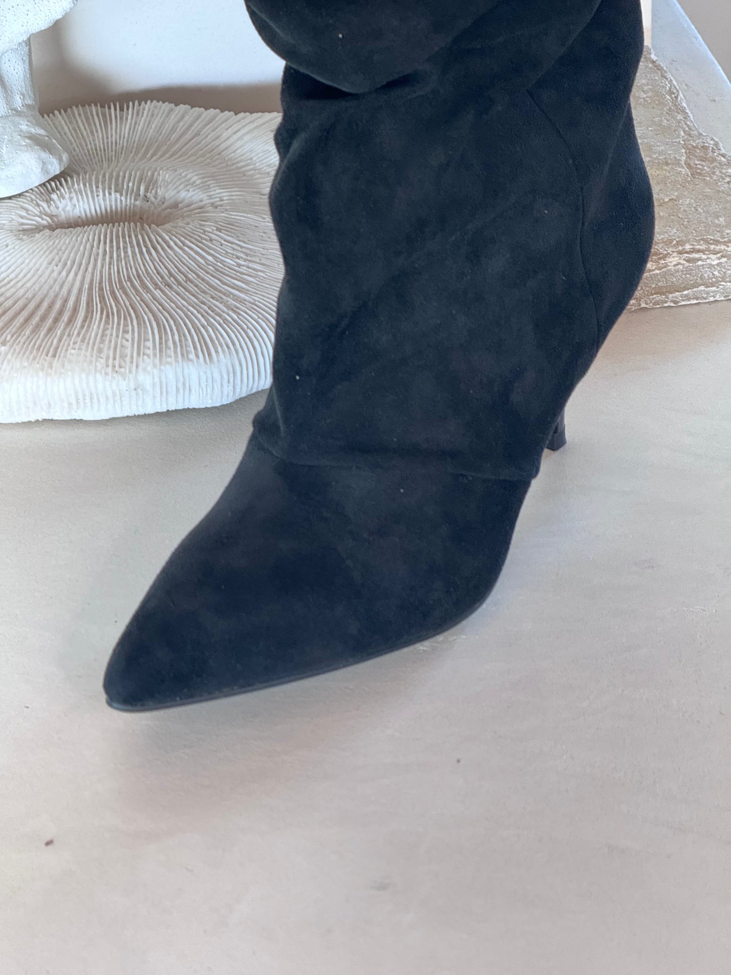Boots slouchy black