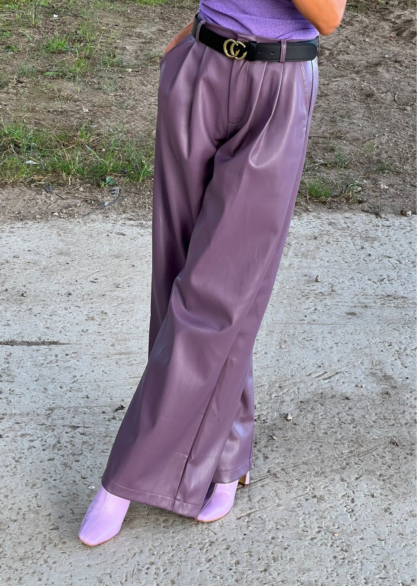 Pantalon LIV lilas