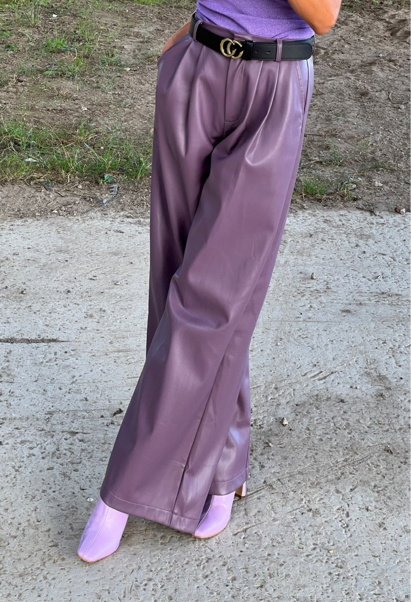 Pantalon LIV lilas