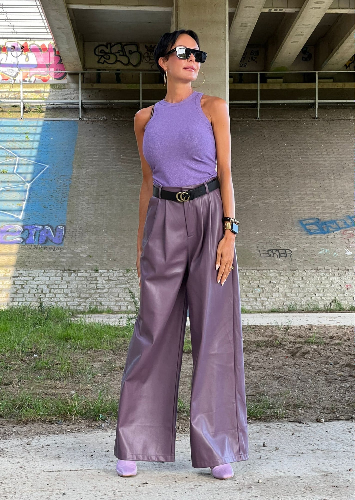 Pants LIV lilac