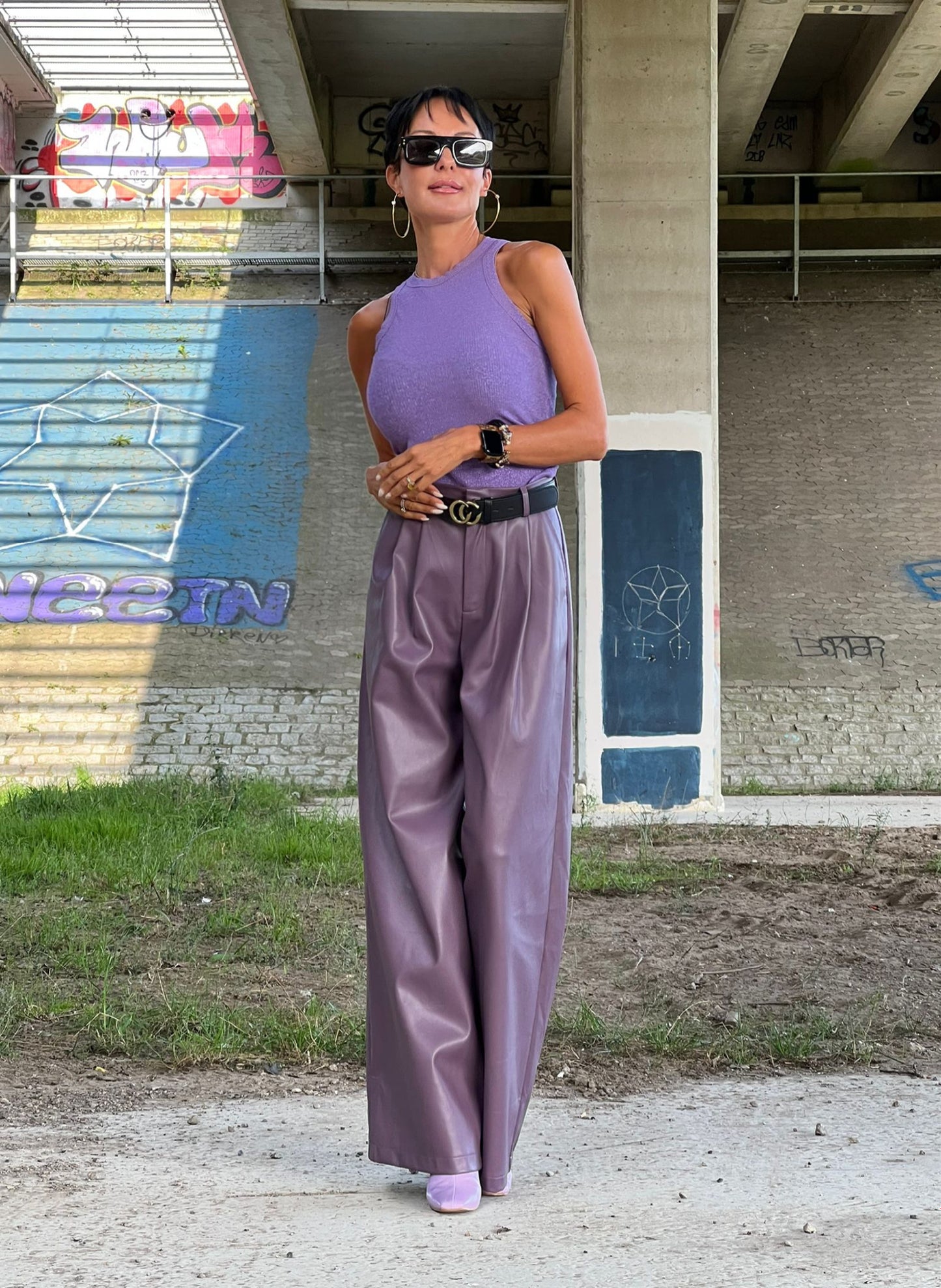 Pants LIV lilac