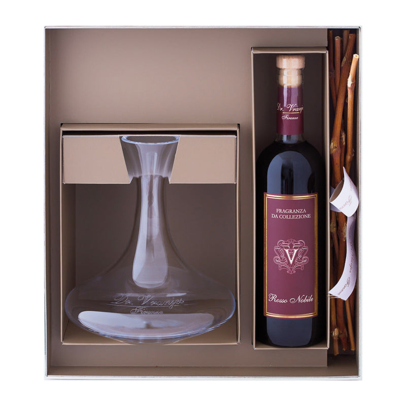 Collection Vranjes fragrance Rosso Nobile with decanter